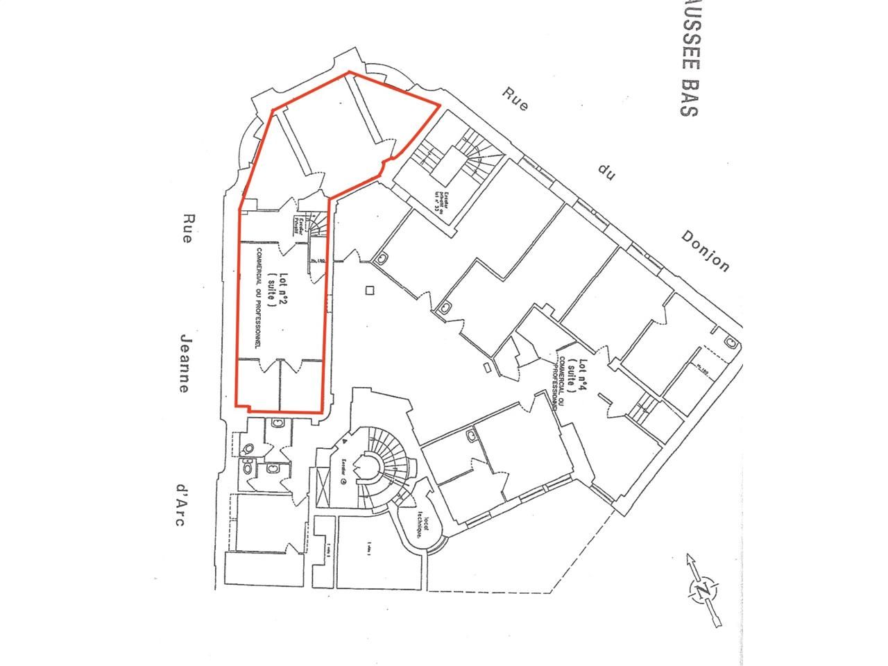 Location bureaux 140 m² divisibles à partir de 35 m²