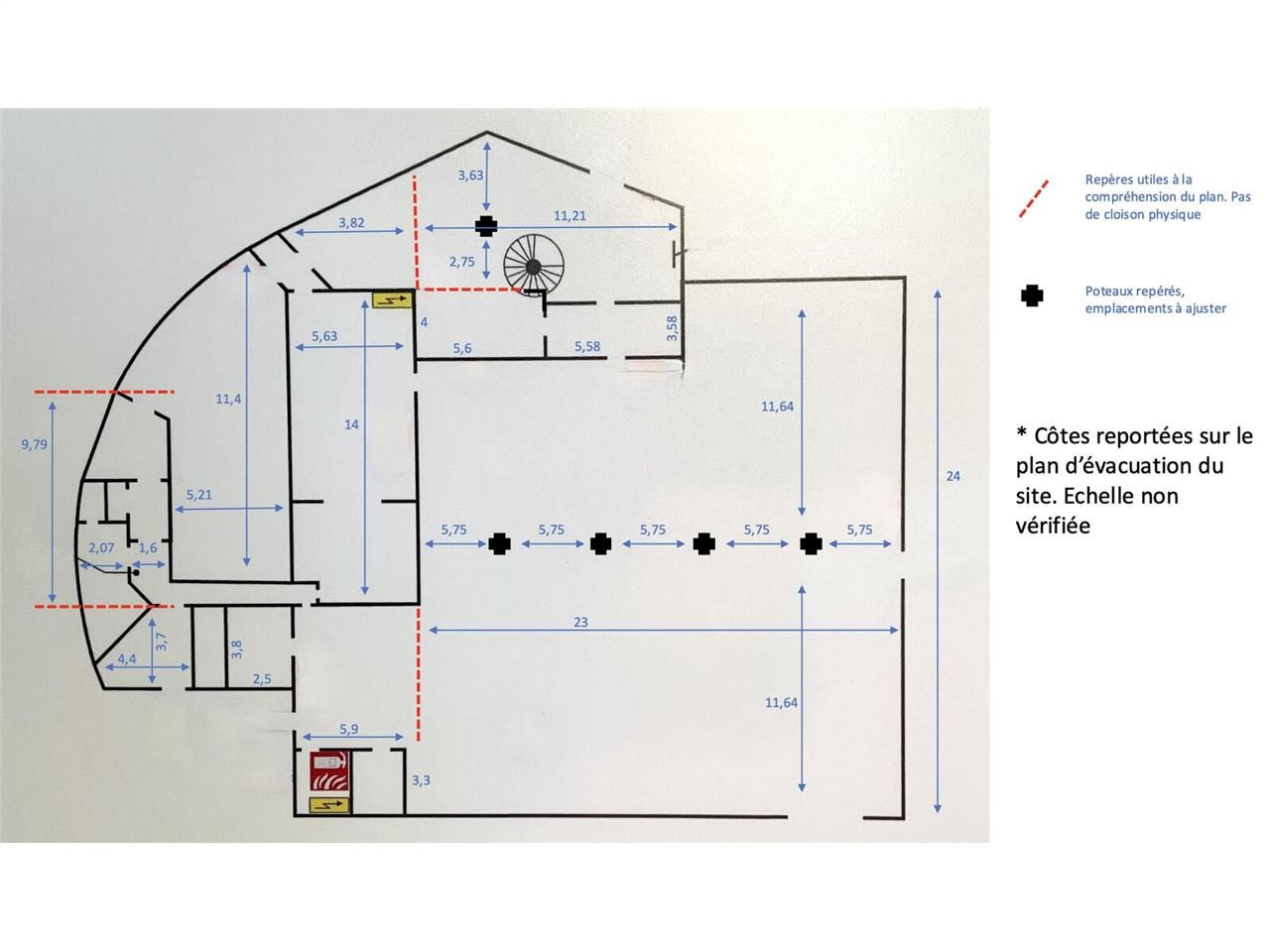 Location entrepots 916 m² divisibles à partir de 350 m²