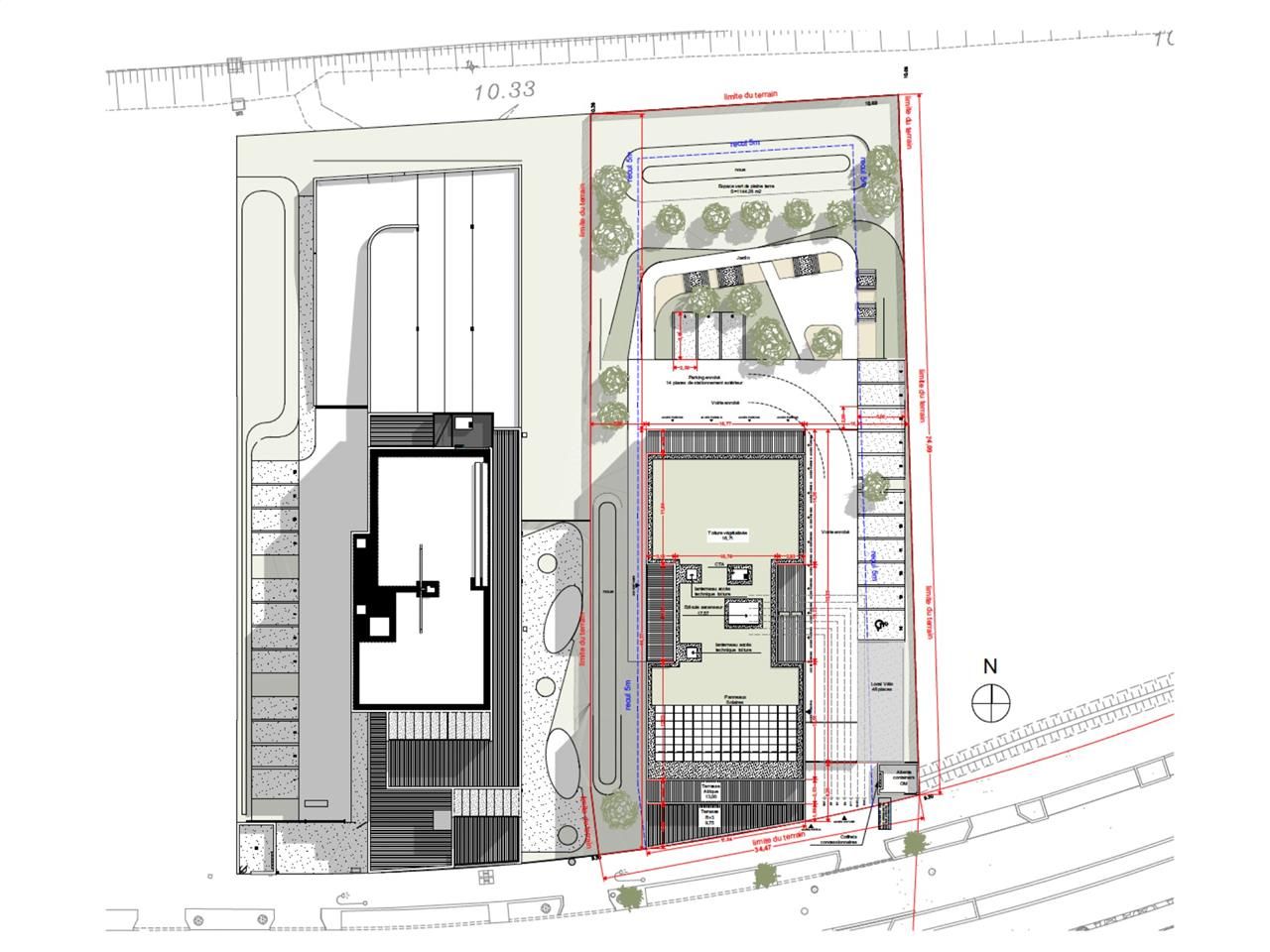 Vente bureaux 2339 m² divisibles à partir de 48 m²
