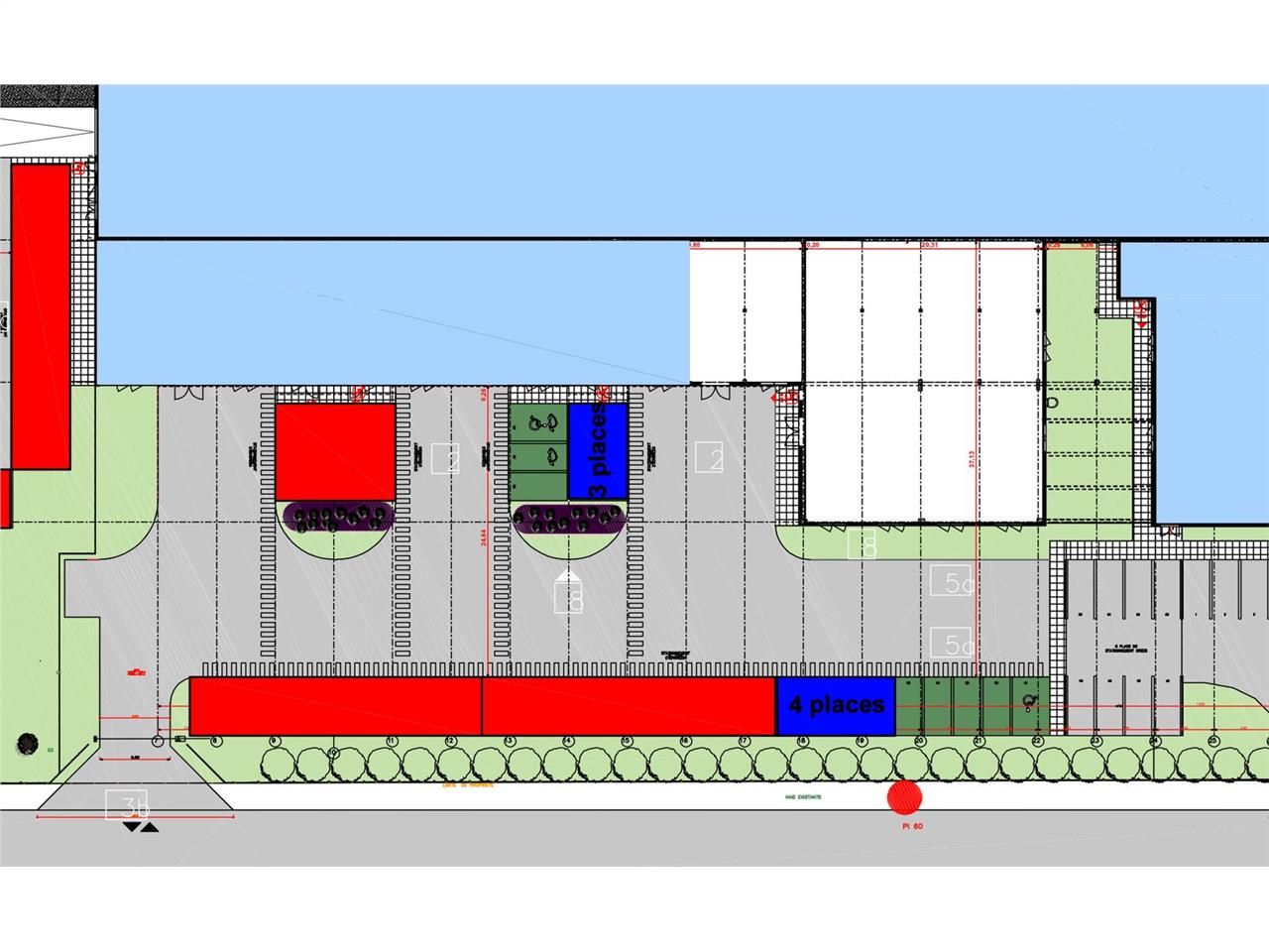Location bureaux 480 m² non divisibles