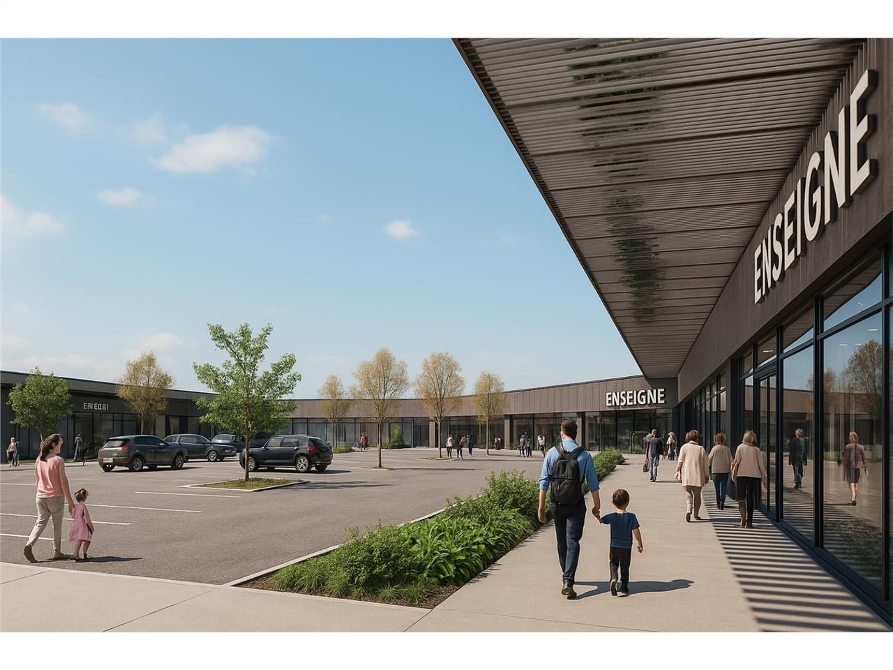 À LOUER - CELLULE COMMERCIALE 472 M2 - PROGRAMME 