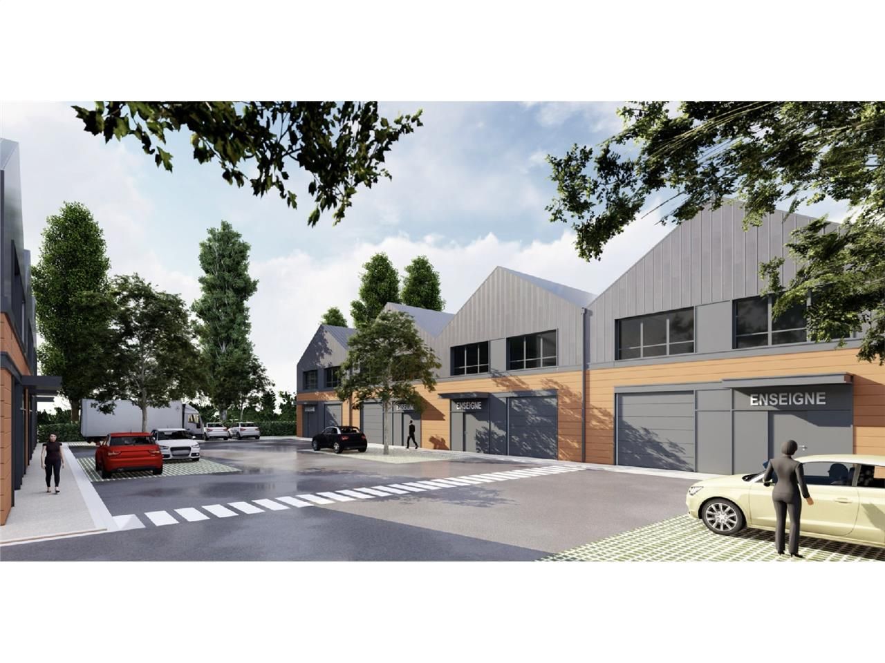 A VENDRE - LOCAUX COMMERCIAUX À LAMORLAYE PROGRAM