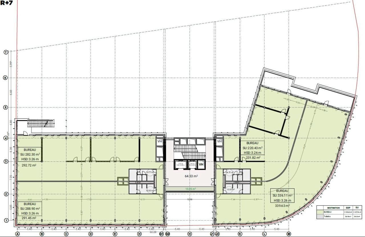 5198.7 m² pour ce bureaux en vente à Nice