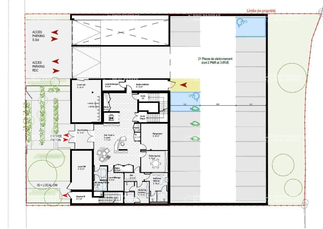 1520 m² pour ce bureaux en vente à Balma