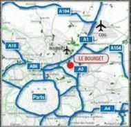 13393 m² pour cetentrepôts classe a en location à Le bourget