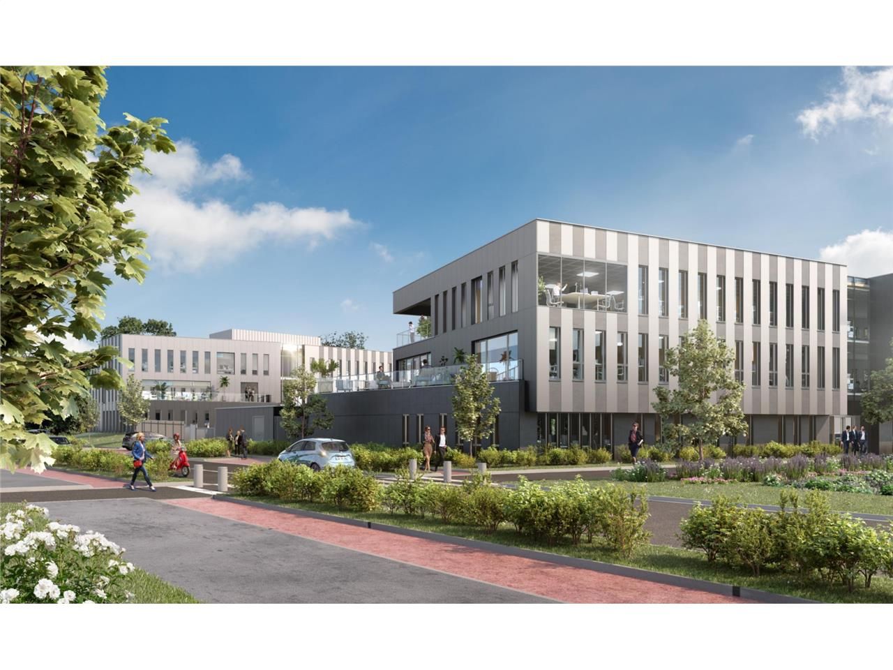 Location Bureaux 1936.6 m² divisibles 59300 Famars