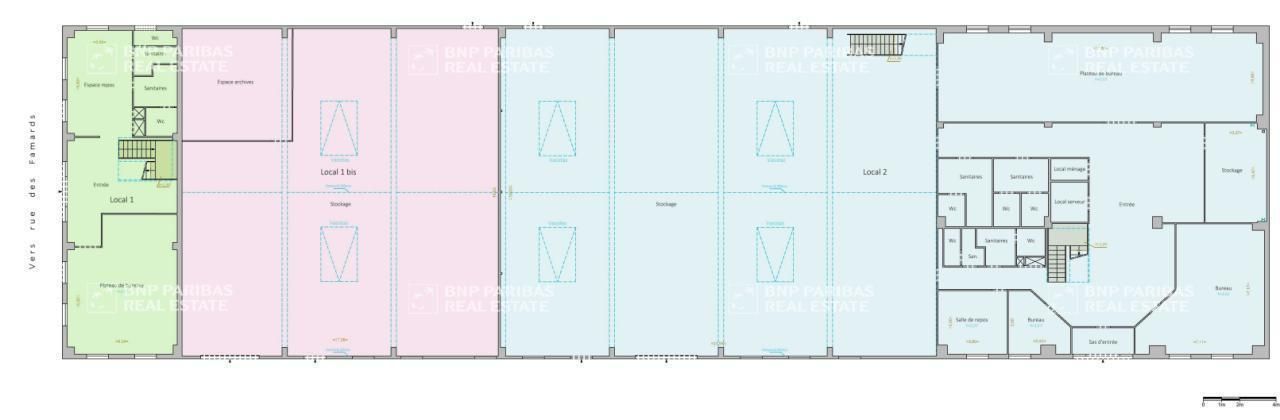 563 m² pour ce activité en location à Fretin