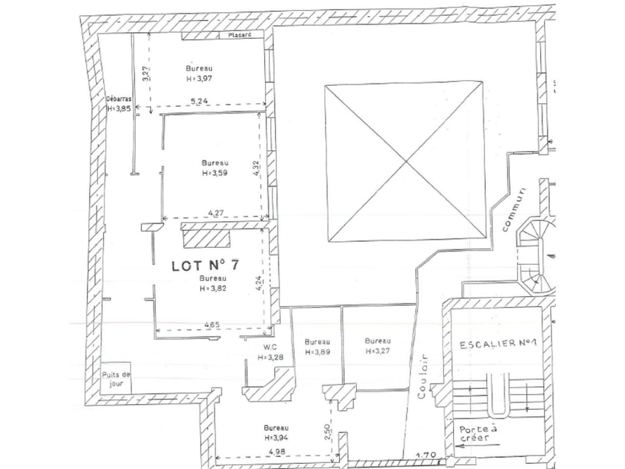 Vente Bureaux 120 m² non divisibles 33000 Bordeaux