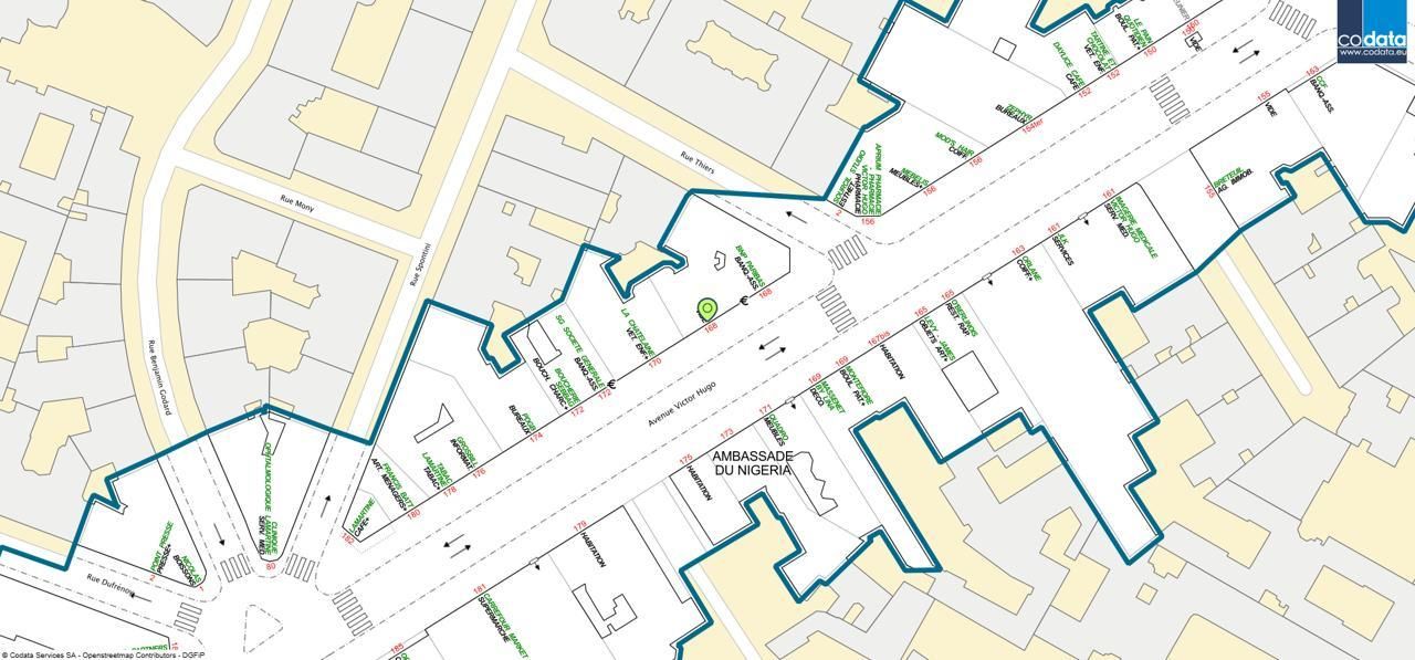 61.74 m² pour ce local commercial en location à Paris