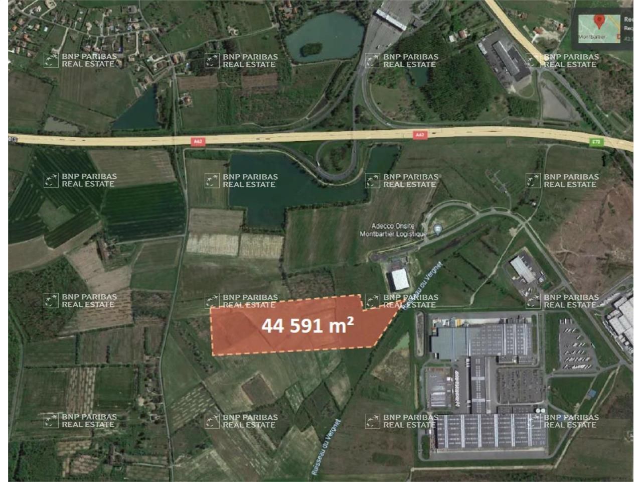 Location Entrepôts classe A 18426 m² non divisibles 82700 Montbartier