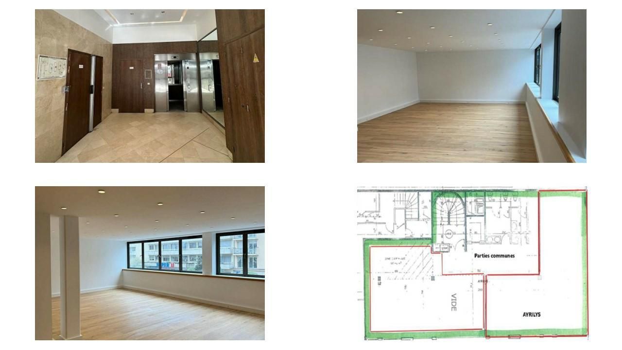 105 m² pour ce bureaux en location à Viroflay