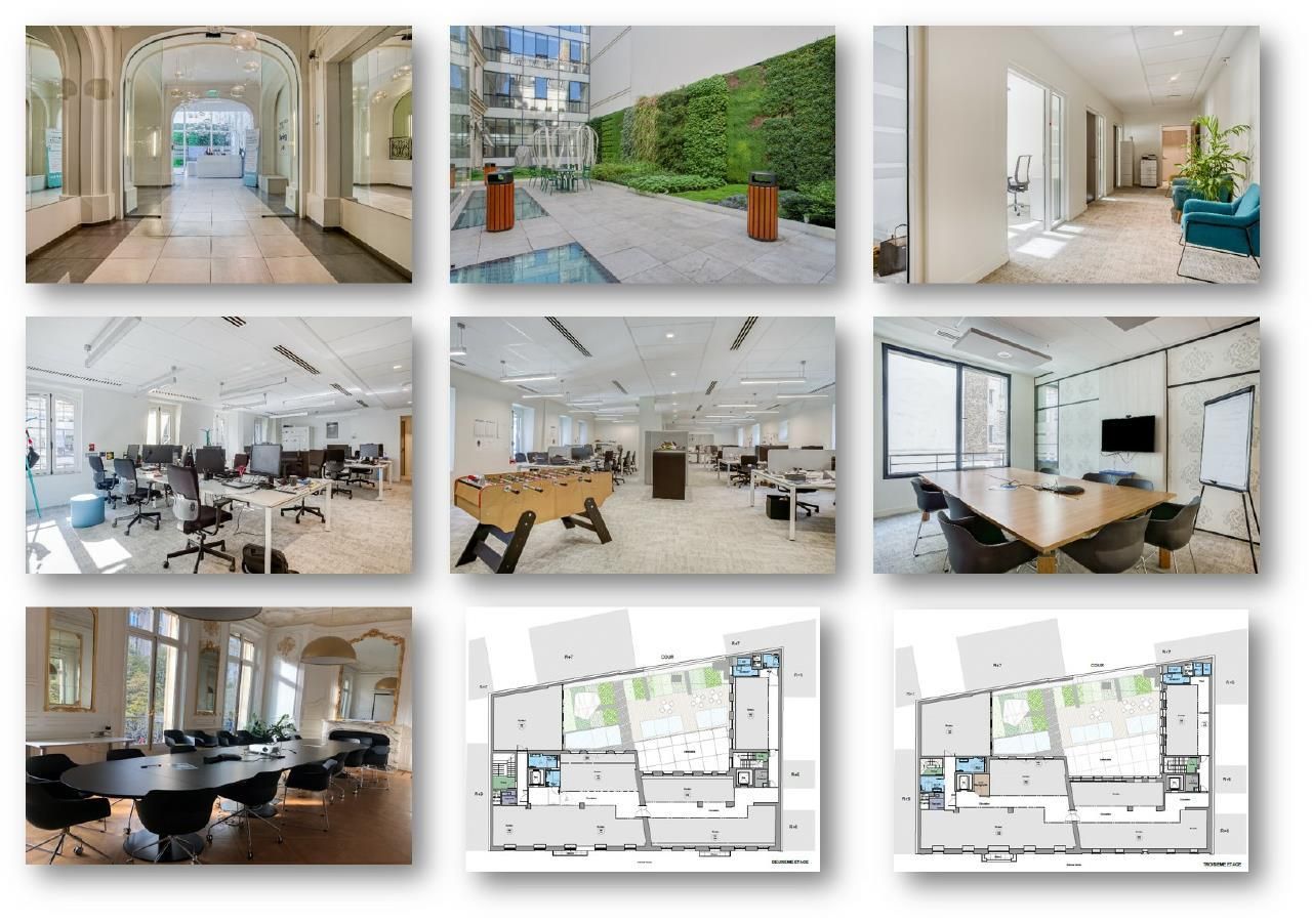 2733 m² pour ce bureaux en location à Paris