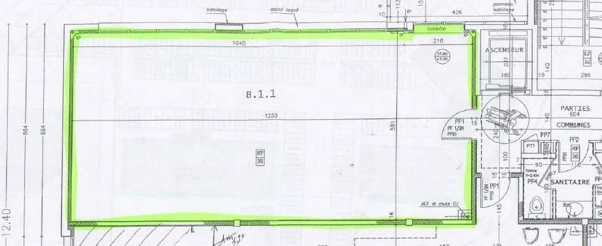 344 m² pour ce bureaux en vente à Saint gregoire