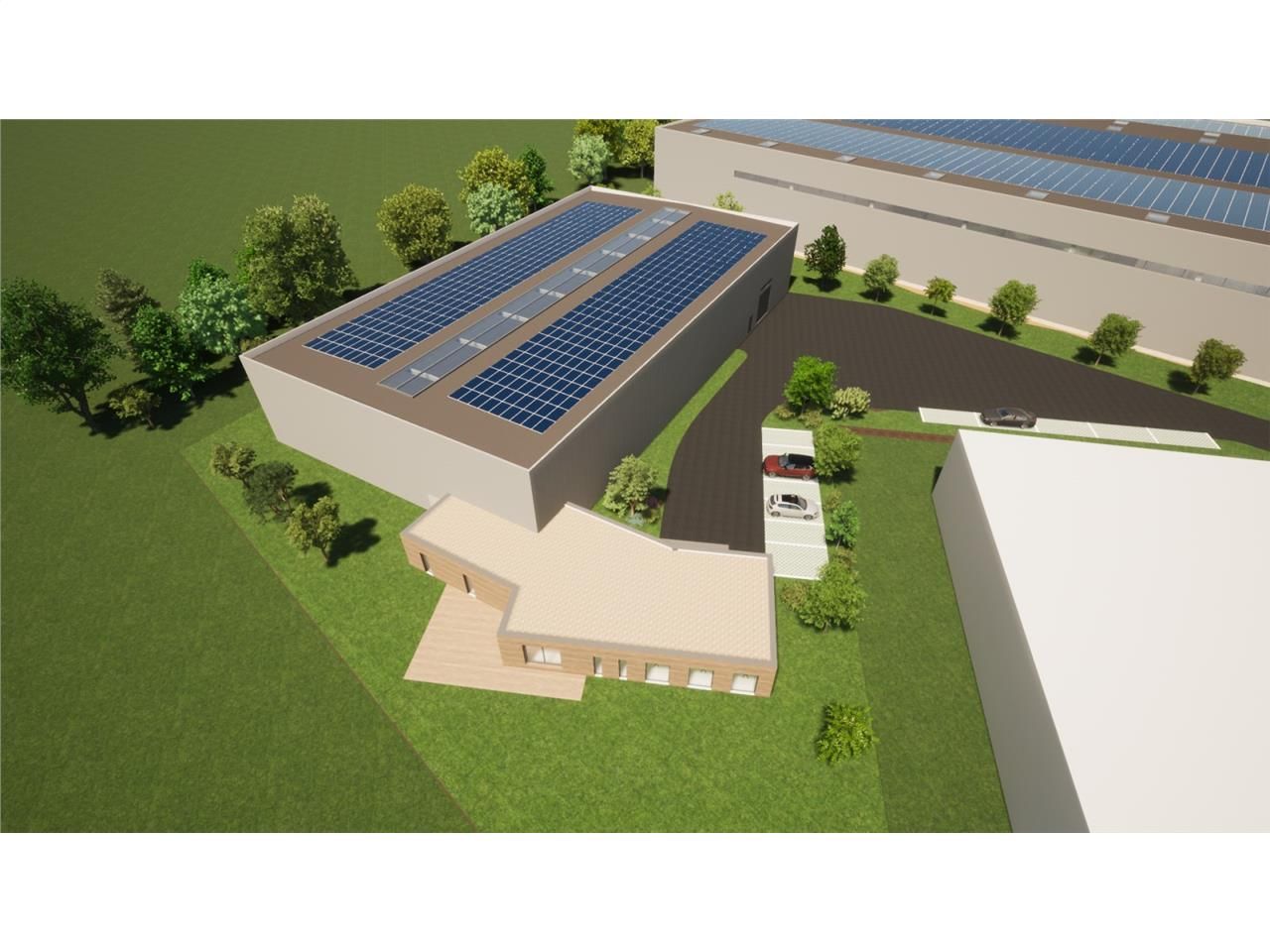 A vendre, sur parcelle de 5000 m2, local industri