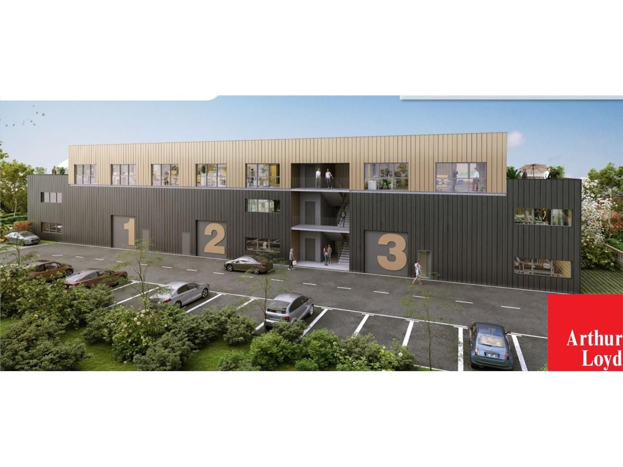 À VENDRE Bureaux au 1er étage d'un bâtiment neuf 