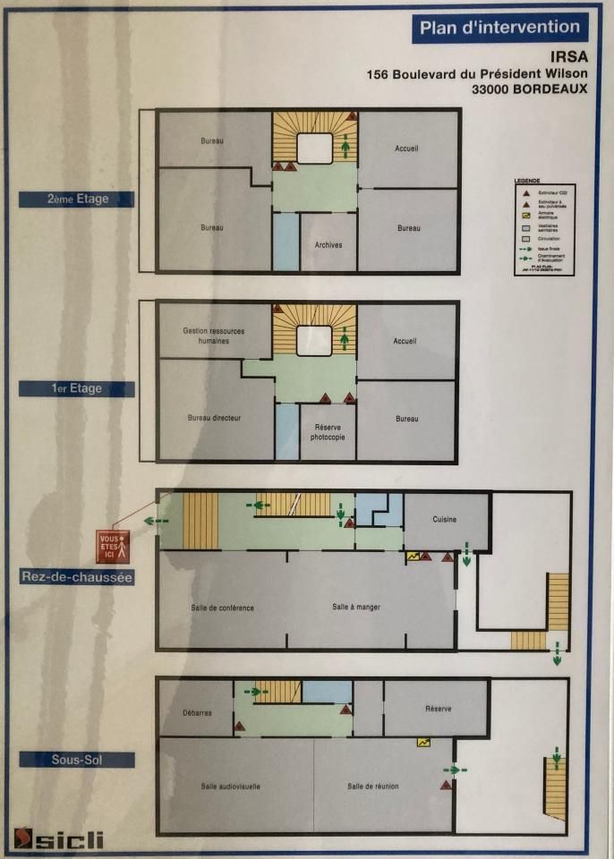 418 m² pour ce bureaux en vente à Bordeaux
