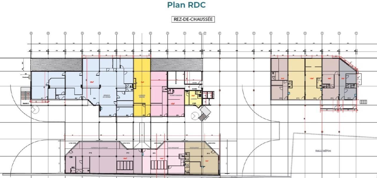 Location Bureaux 507 m² divisibles 93210 La plaine saint denis