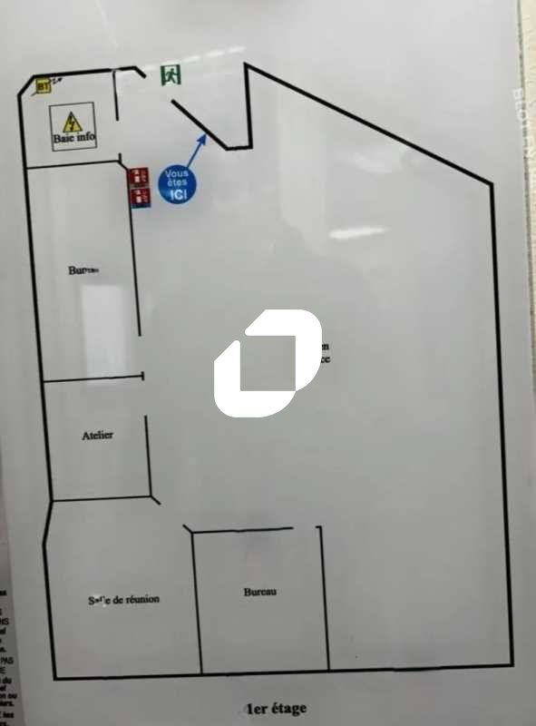 Vente bureaux 168 m² non divisibles