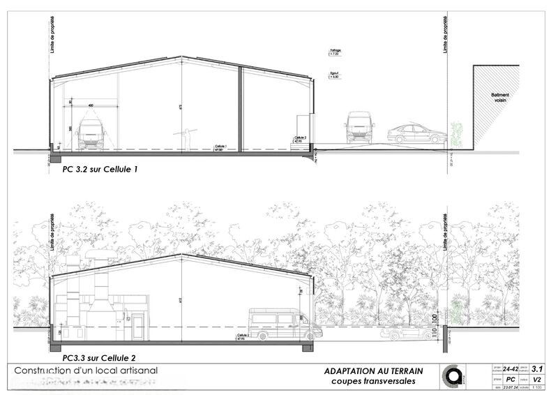 Location entrepots 280 m² divisibles à partir de 125 m²