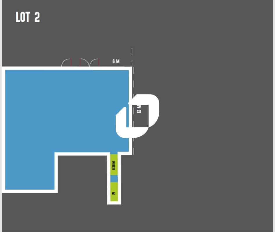 Location entrepots 250 m² non divisibles