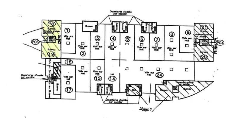 Location bureaux 197 m² divisibles à partir de 98 m²