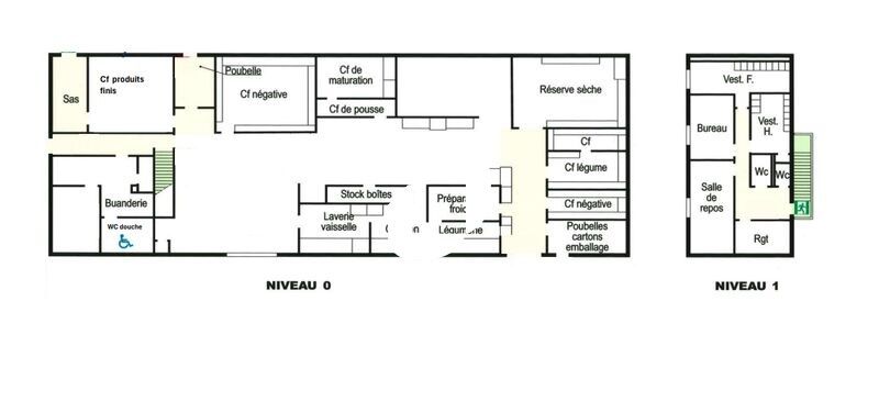 Location entrepots 485 m² non divisibles
