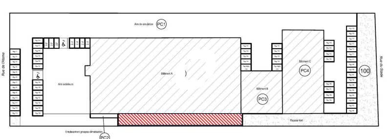 Vente entrepots 969 m² non divisibles