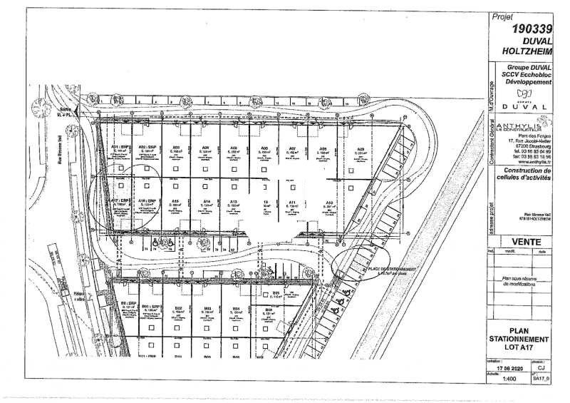 Location entrepots 107 m² non divisibles