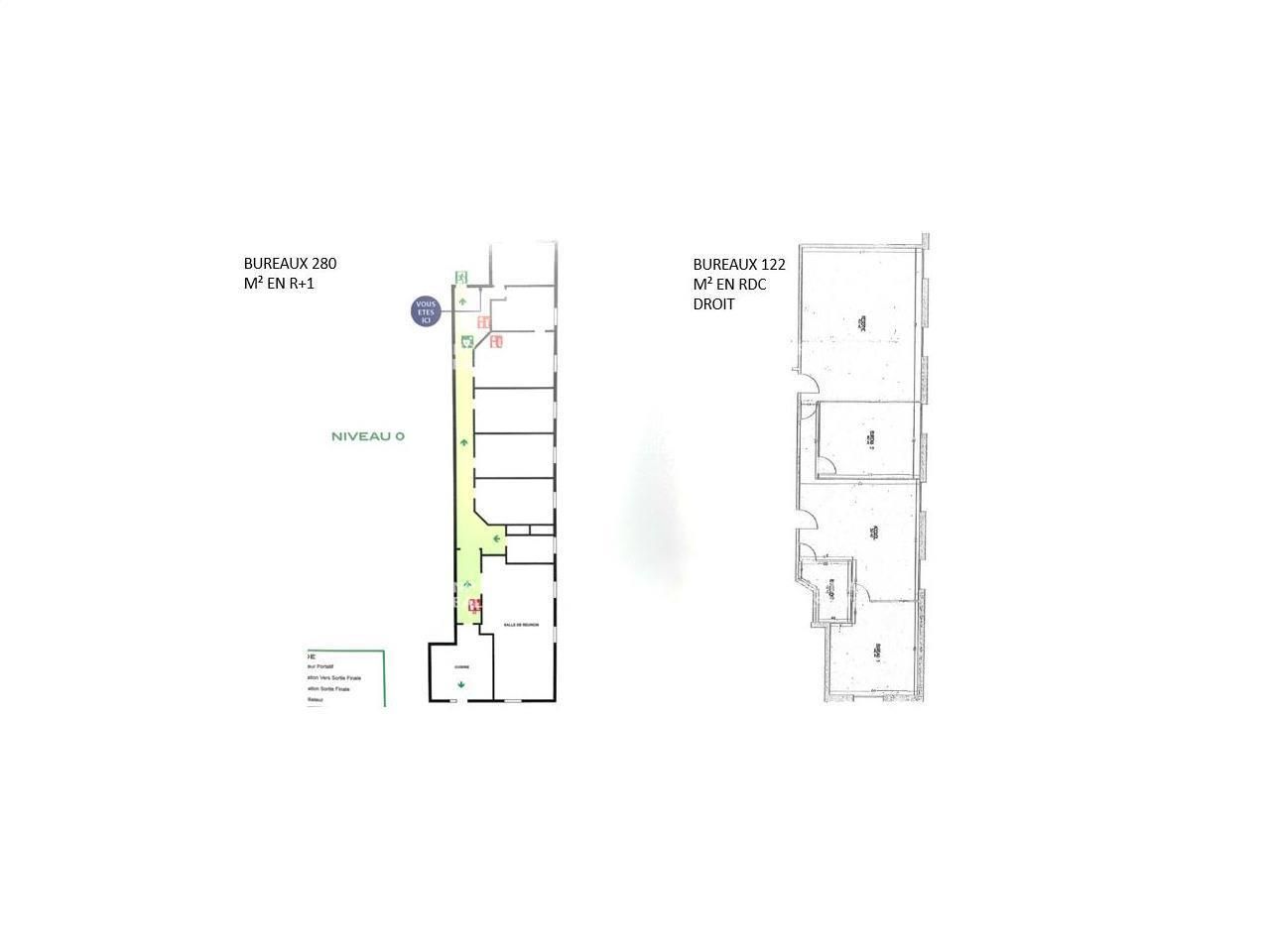 Location Bureaux 588 m² divisibles 35510 Cesson-sévigné