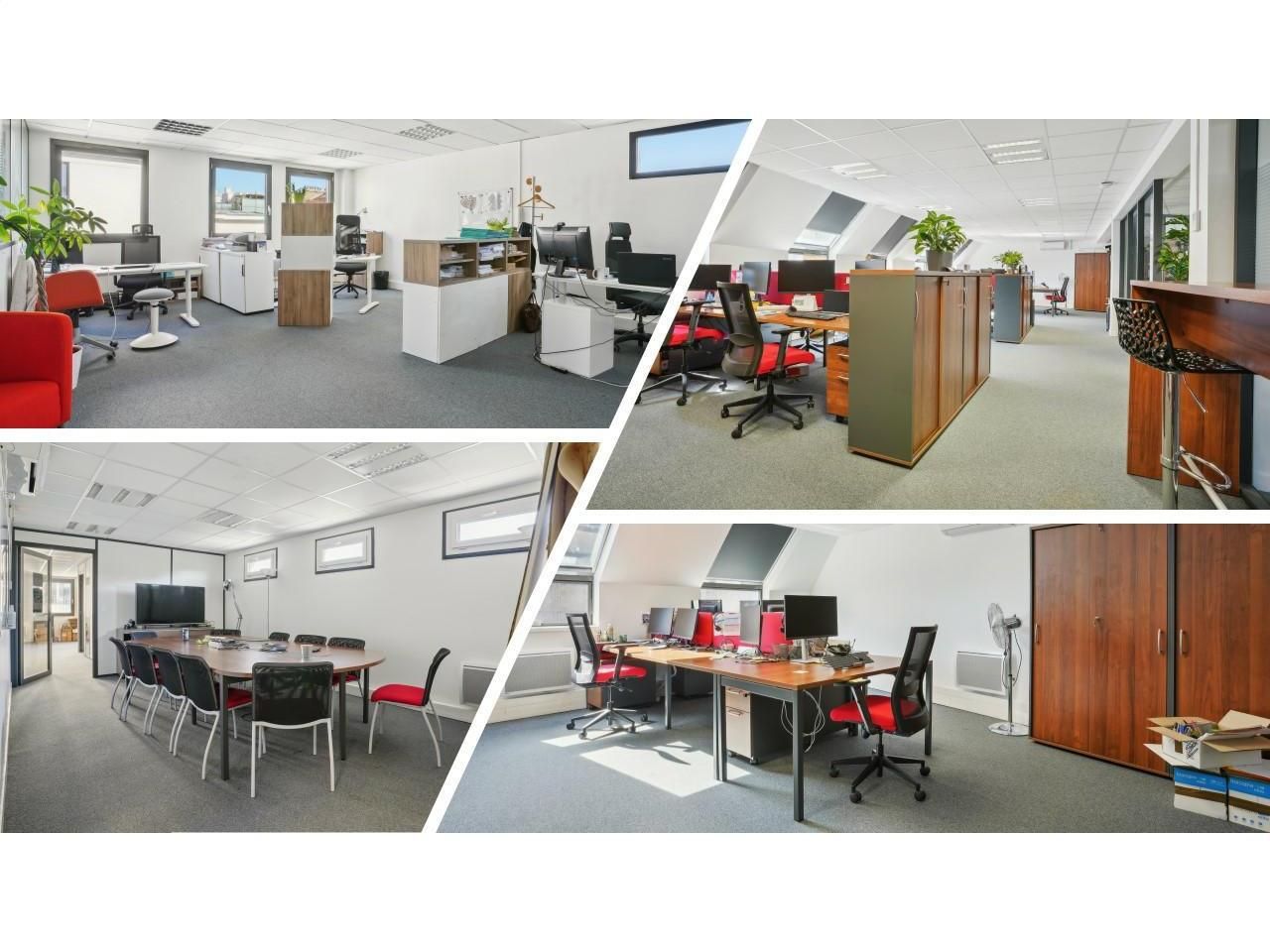 466 m² pour ce bureaux en location à Clichy