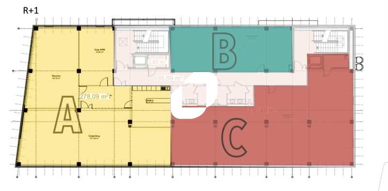 Vente bureaux 1646 m² non divisibles