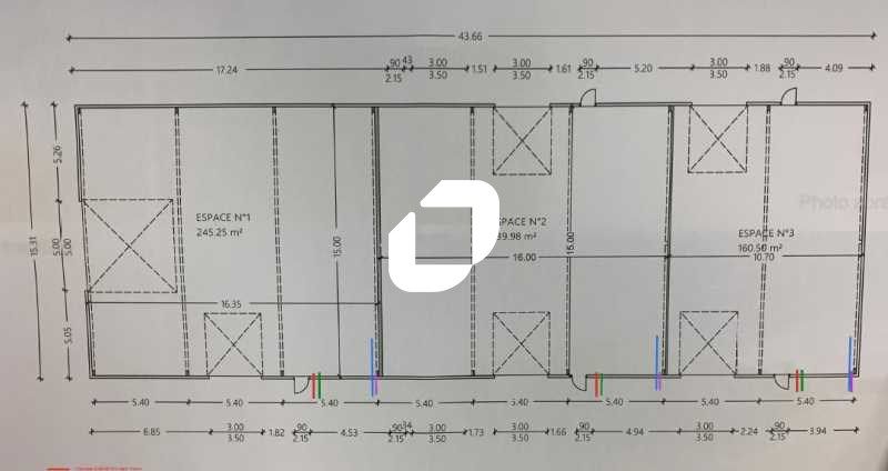 Location entrepots 640 m² divisibles à partir de 160 m²
