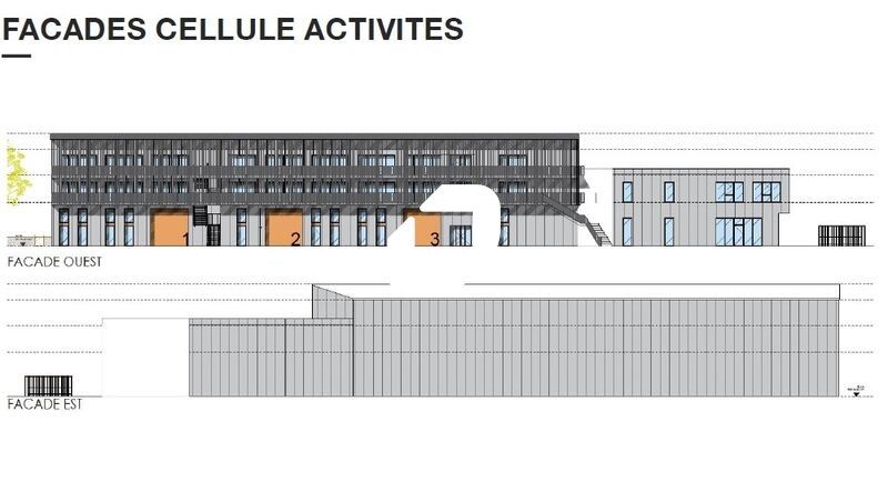 Vente entrepots 808 m² divisibles à partir de 112 m²