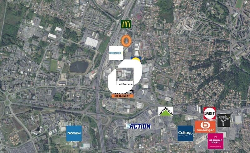 Location locaux commerciaux 1056 m² divisibles à partir de 516 m²