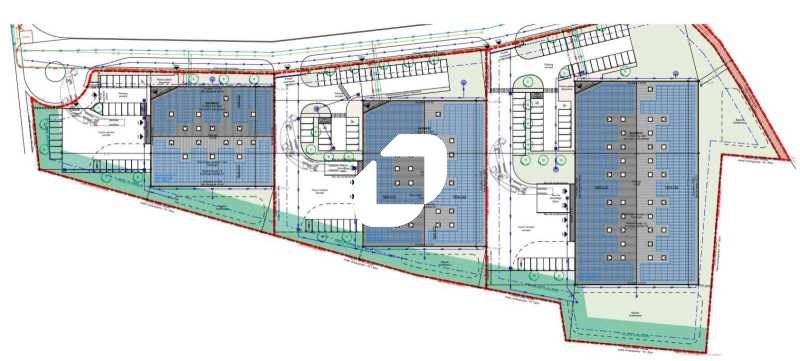 Location entrepots 4564 m² non divisibles