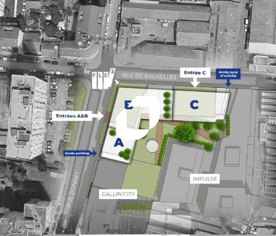 Location bureaux 7156 m² divisibles à partir de 359 m²