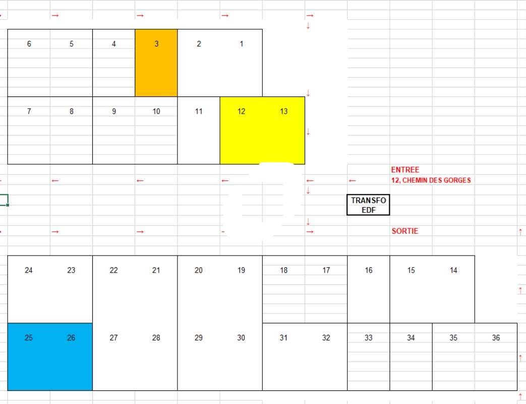 Location entrepots 1010 m² divisibles à partir de 490 m²