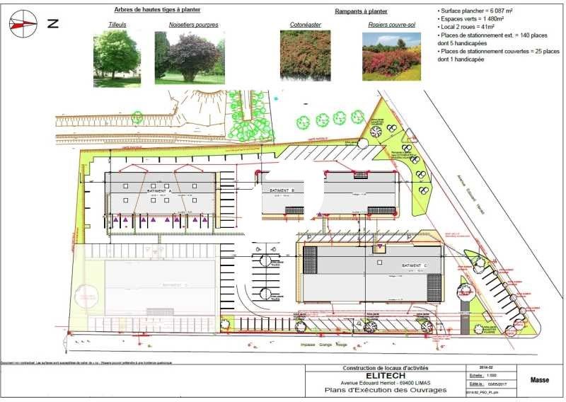 Vente bureaux 1653 m² divisibles à partir de 83 m²