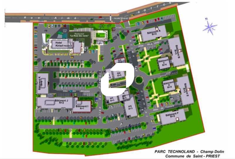Location bureaux 2985 m² divisibles à partir de 93 m²