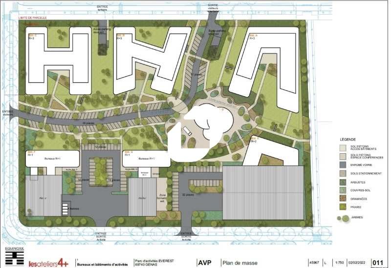 Location bureaux 6580 m² divisibles à partir de 176 m²