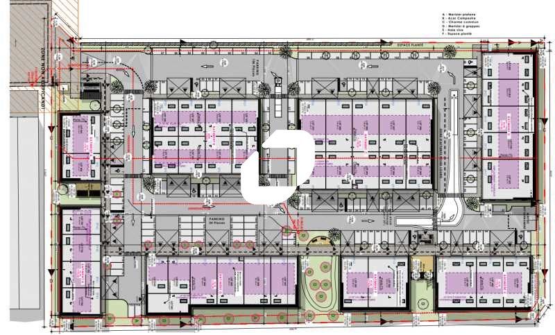 Vente entrepots 2499 m² divisibles à partir de 132 m²