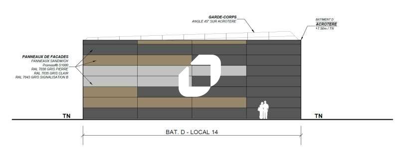 Location entrepots 10329 m² divisibles à partir de 522 m²