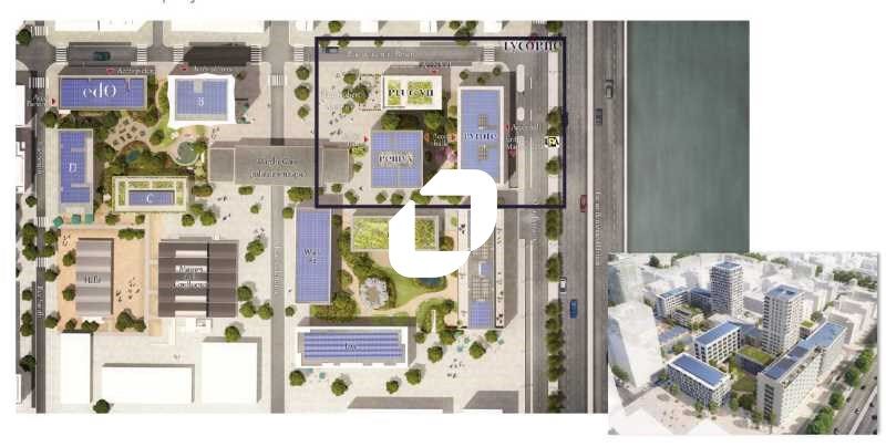 Vente bureaux 3158 m² divisibles à partir de 156 m²