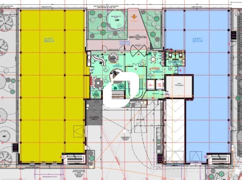 Location bureaux 3203 m² divisibles à partir de 177 m²