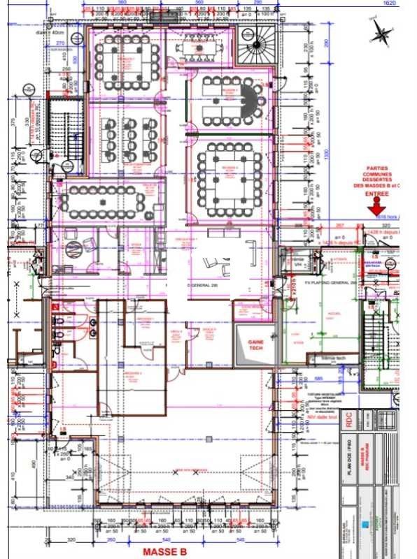 Location bureaux 3615 m² divisibles à partir de 585 m²