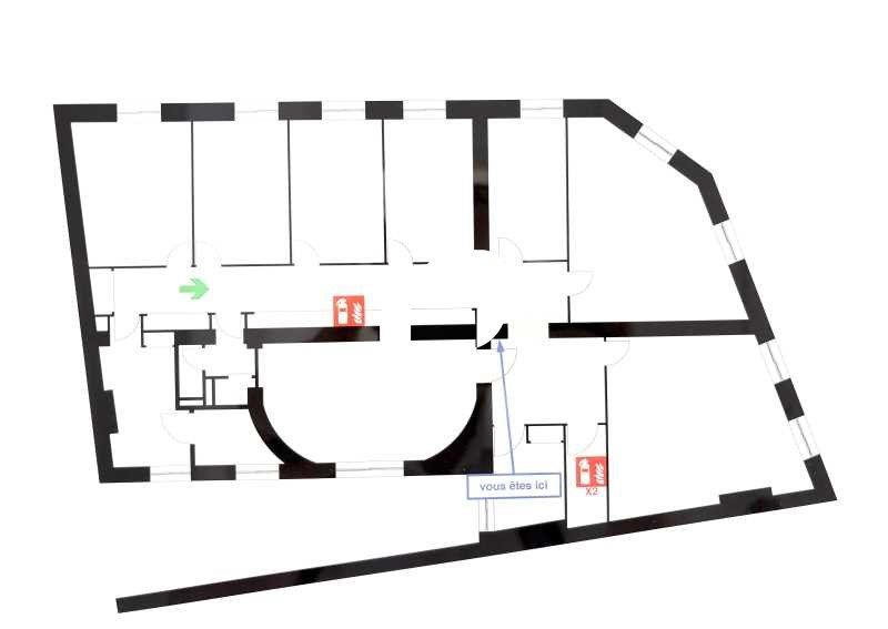 Location bureaux 185 m² non divisibles