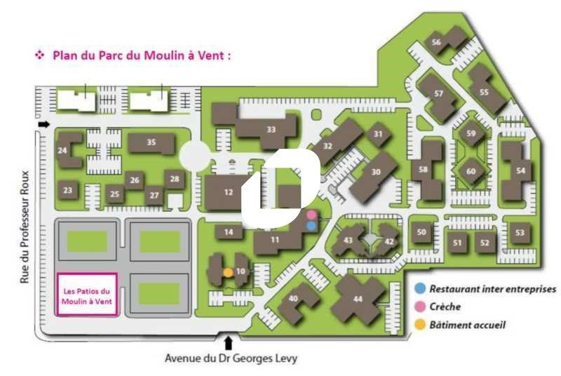 Location bureaux 1828 m² divisibles à partir de 512 m²