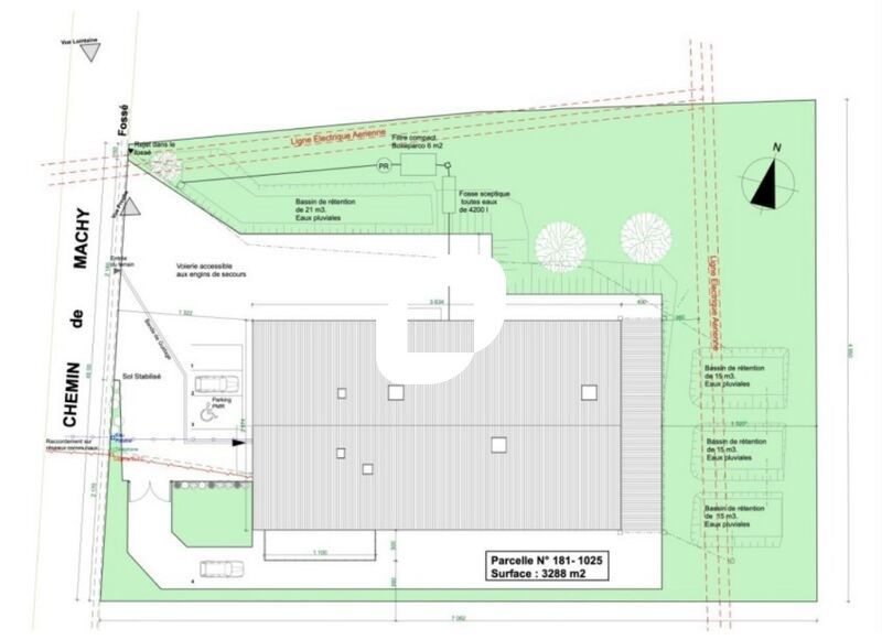 Vente entrepots 1035 m² non divisibles