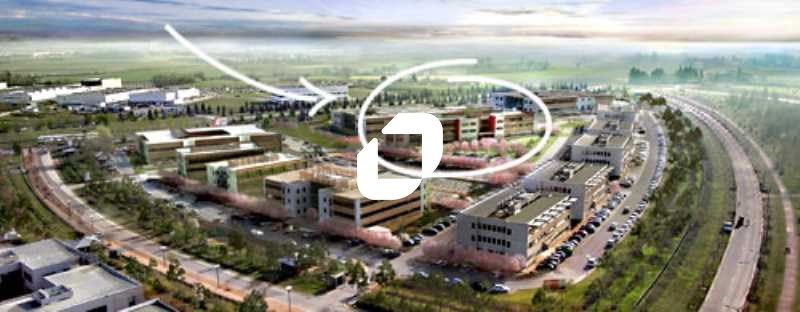 Location bureaux 1240 m² divisibles à partir de 63 m²