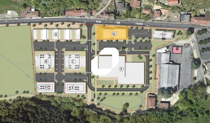 Vente bureaux 2885 m² divisibles à partir de 93 m²